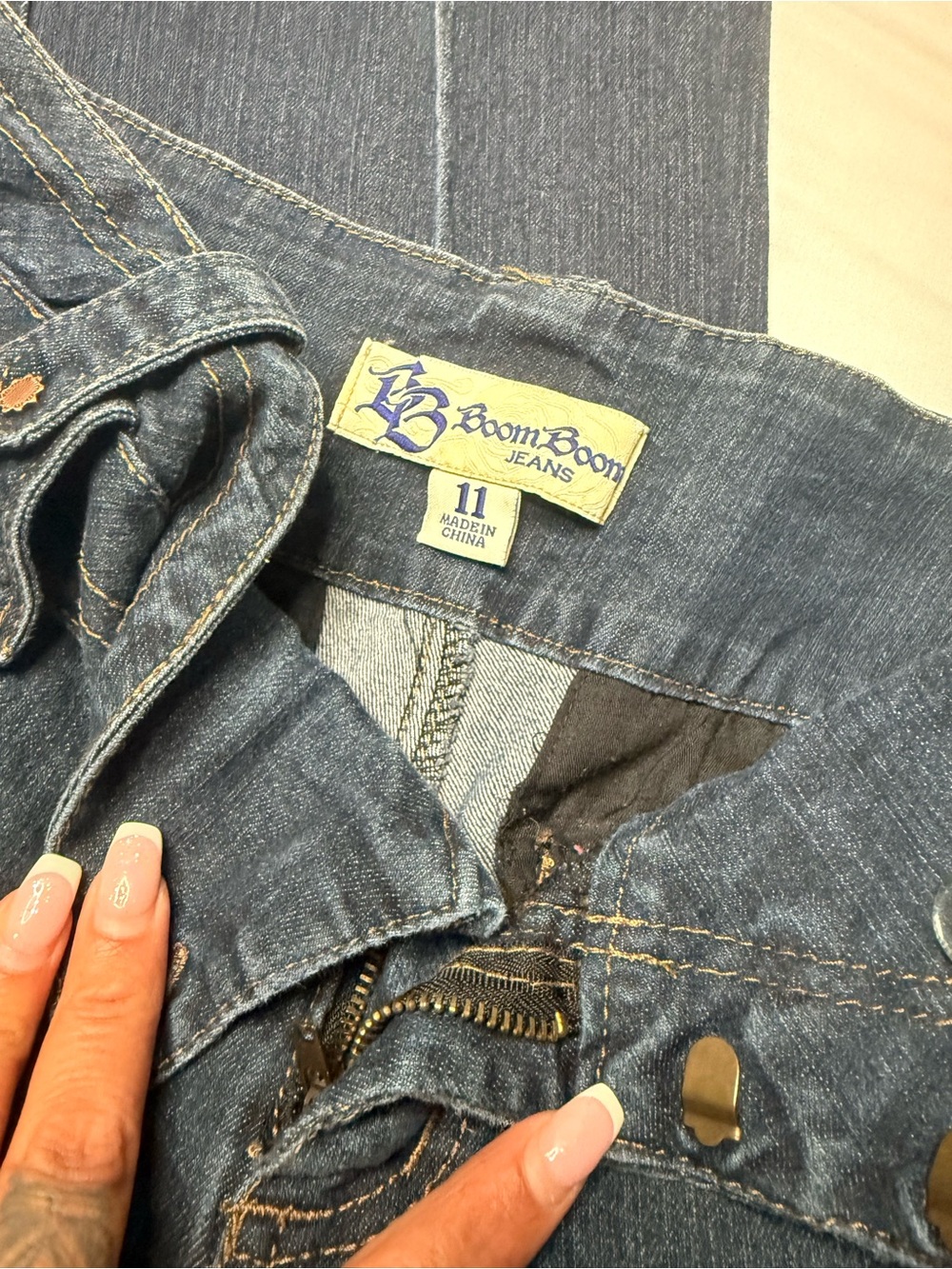 Boom Boom Jeans Women’s Dark Denim Jeans